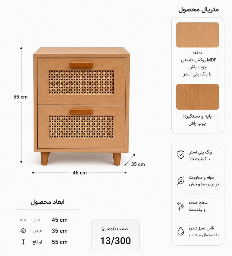 پاتختي مدل رونيكا