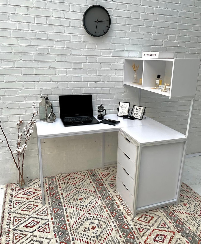 ميز تحریر کتابخانهدار مدل آرتا