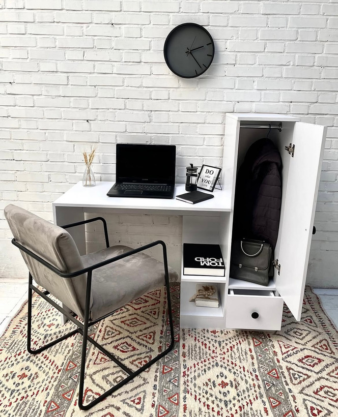 ميز تحریر کتابخانهدار مدل آرتا